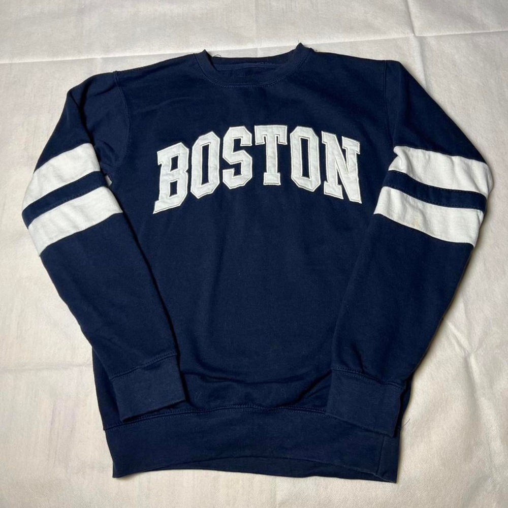 New York Popular Boston Crewneck Sweatshirt